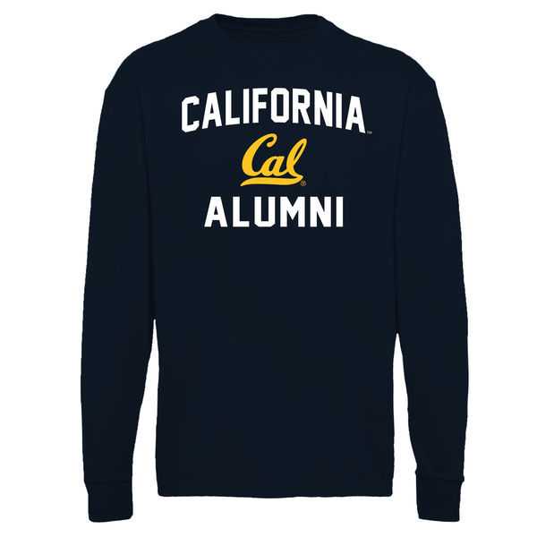 Cal Bears Alumni Long Sleeve WEM T-Shirt - Navy Blue,We sell and wholesale Cal Bears Alumni Long Sleeve WEM T-Shirt - Navy Blue on line form chian!